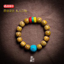 (Guoshi designer) Dai Xingyue single circle turquoise Dadu greasy Xingyue Xingyue with Yueertan full work