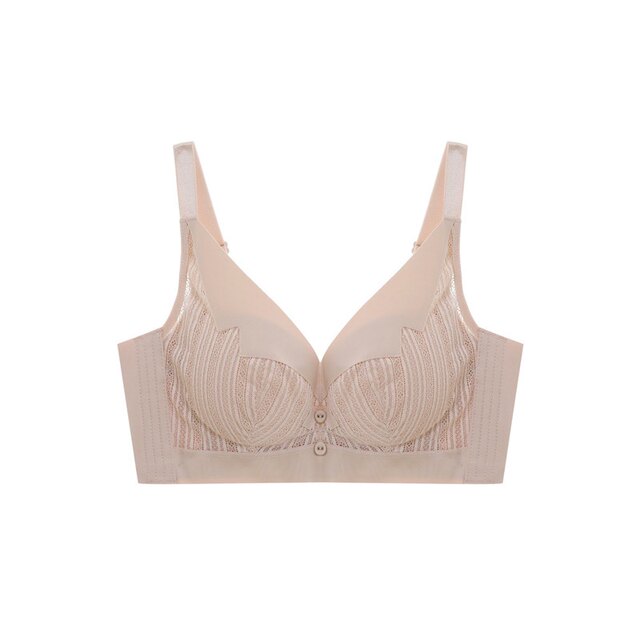 ສາວຫວານ 1012059 Skinly Cotton Wireless Stand Up Adjustable Bra