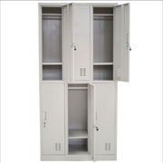 Wuhuan nội thất 6 cánh cửa tủ kim loại nhân viên locker kim loại locker phòng tắm tủ sắt tủ quần áo bán hàng trực tiếp - Nội thất siêu thị