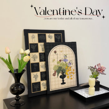 Decorative painting living room restaurant french style retro table tv cabinet bedroom bedside high-end niche decorative painting