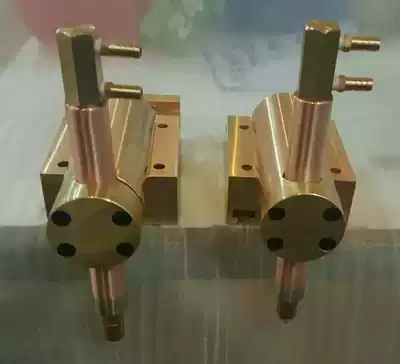 Spot welding machine matching brass arm convex welding table worm fastener round clamp 62 brass factory direct sales