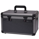 Портативный металлический ящик для хранения для документов, коробка, алюминиевый сплав