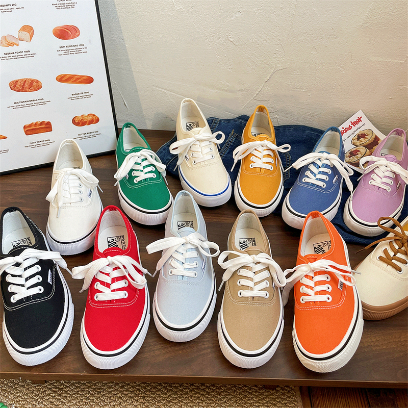 Orange Duck 2026 Summer New Canvas Shoes for Women Anaheim Versatile Couple Casual Skateboard Shoes for Men ins