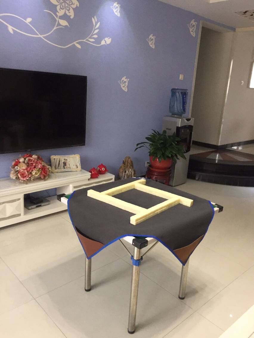 Hộ gia đình mat còng tay dày muffler mạt chược chăn khăn trải bàn với túi mạt chược mat vuông mạt chược - Các lớp học Mạt chược / Cờ vua / giáo dục cờ vua giá rẻ
