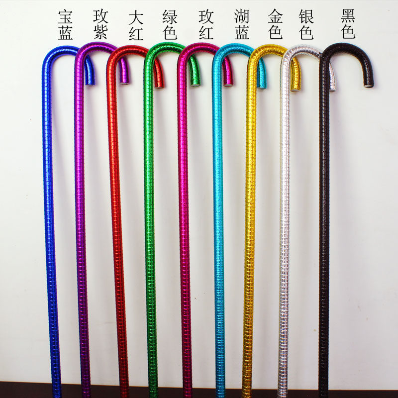 Adult Children Jazz Dance Crutches Props Kindergarten Performance Serve Belly Leather Dance Crutches Dancing Stick and Cane Cane-Taobao