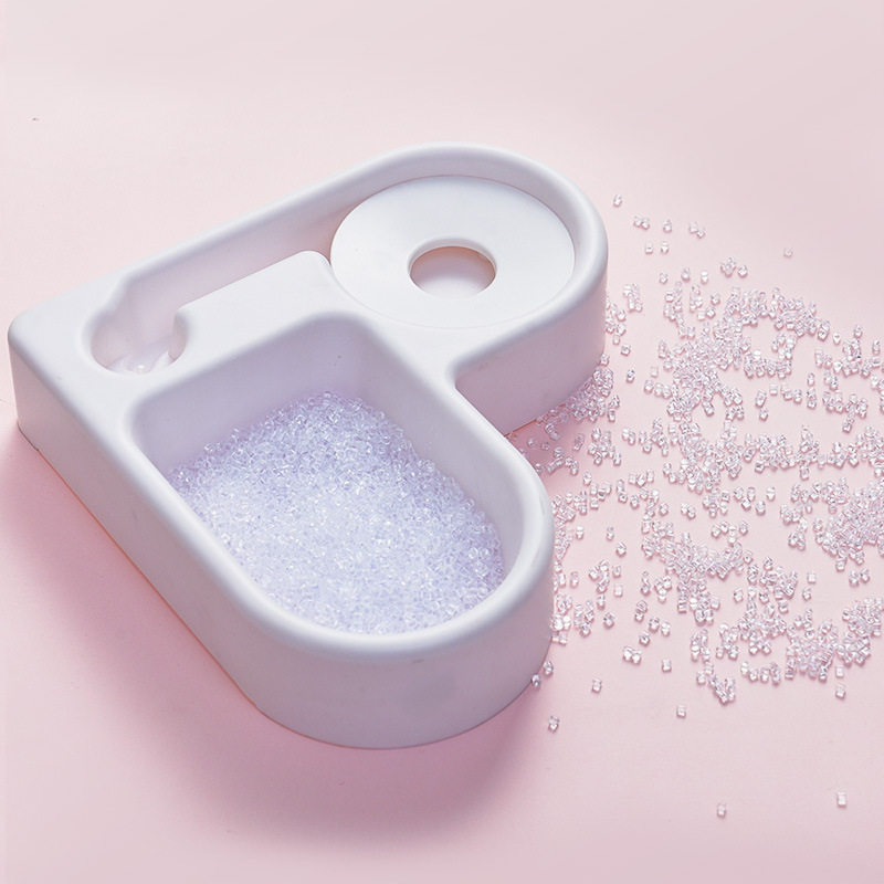 Creative Pet Supplies Pet Bowl Corner Double Bowl Automatic Drinker Feeding Bowl Multifunctional Cat Bowl Right Angle Bowl