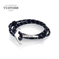 VIXTORM genuine bracelet, sterling silver anchor bracelet, 925 silver bracelet, trendy brand for couples, boys and girls, APS