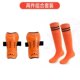 Football Socks and Shin Guard Set for Children and Adults, Mid-Length Sports Socks, Football Knee Pads, Insert Pads, Calf Protection Socks