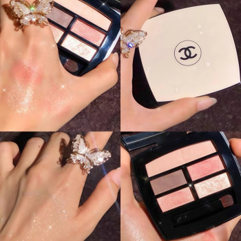 ແວ່ນຕາຫ້າສີ chanel chanel ອຸ່ນ/ອ່ອນນຸ້ມ/ເຂັ້ມ/308/ສີທົດສອບ eye shadow ສີ່ສີເລິກ