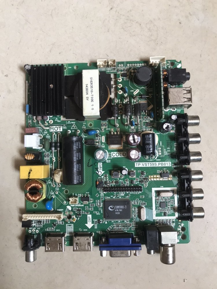 100% test good shipping tp vst59s PB813 LCD TV Main board to single send completely new spot remote control