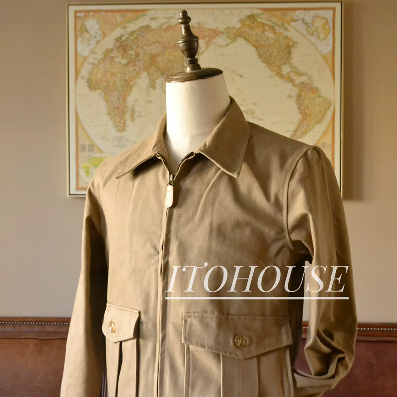 Производимый ITohouse тип M-421 хаки офицерский жакет