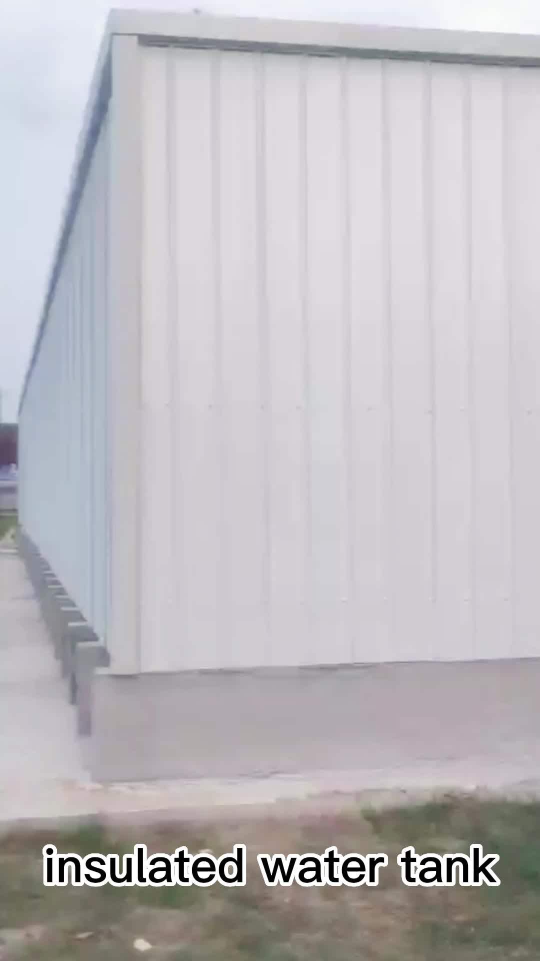 20000 Liter High Quality Hot Dip Galvanized Thermal Insulation Water