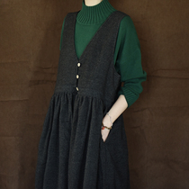 Two for LRCP ) Chutas Ladder ) Wool Sleeveless Dress