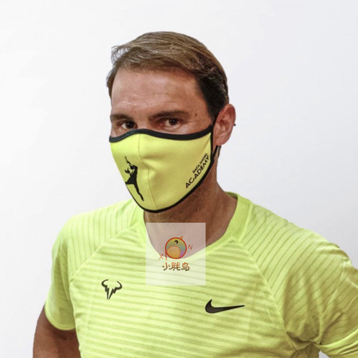 Abroad UNISEX ADULT YELLOW MASK Nadal RAFA sports mask