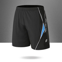 New badminton suit mens shorts womens four-point pants quick-dry sweat breathable table tennis suit sports pants summer