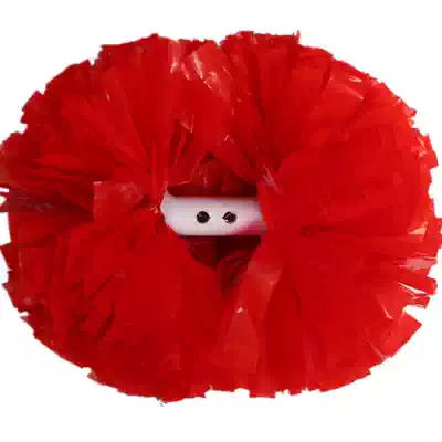 4-inch thick steel wire handle double-headed competition cheerleading cheerleading flower ball intercourse dance hand flower props color ball