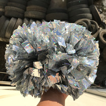 4 inch laser cheerleading cheerleading cheerleading flower ball handflower ball School large event supplies dance