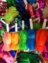 Ya light single head straight handle cheerleading flower ball cheerleading color ball cheerleading flower cheerleading flower ball batch