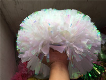 Yat light colorful cheerleading flower ball middle handle cheerleading color ball cheerleading team flower ball cheerleading Flower Ball