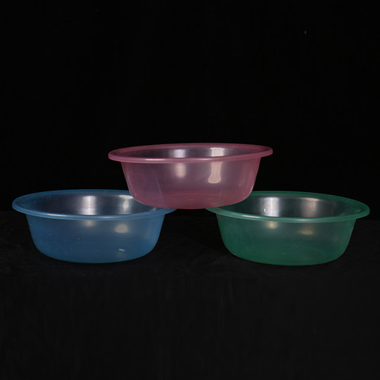 Pequeño lavabo de plástico transparente para agua, cantina, snack bar, sopa, lavabo, fresa, cereza, fruta, lavabo