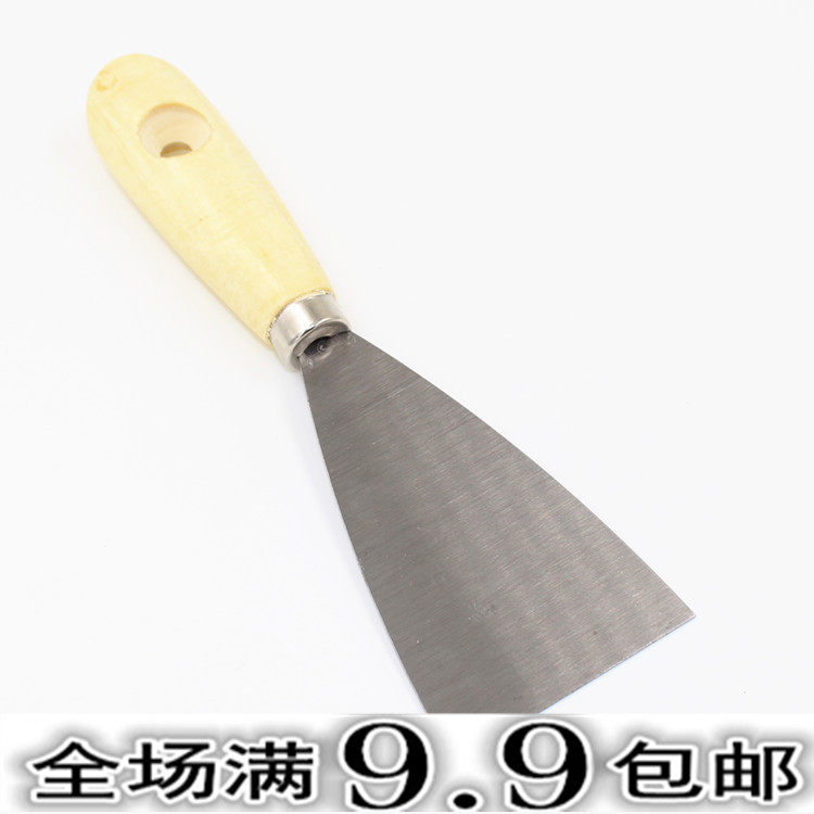 Common Wood Handle Oil Ash Knife Multipurpose Paint Cleaning Shovel Knife Batch Earth Smear Knife Bespoke Small Shovel