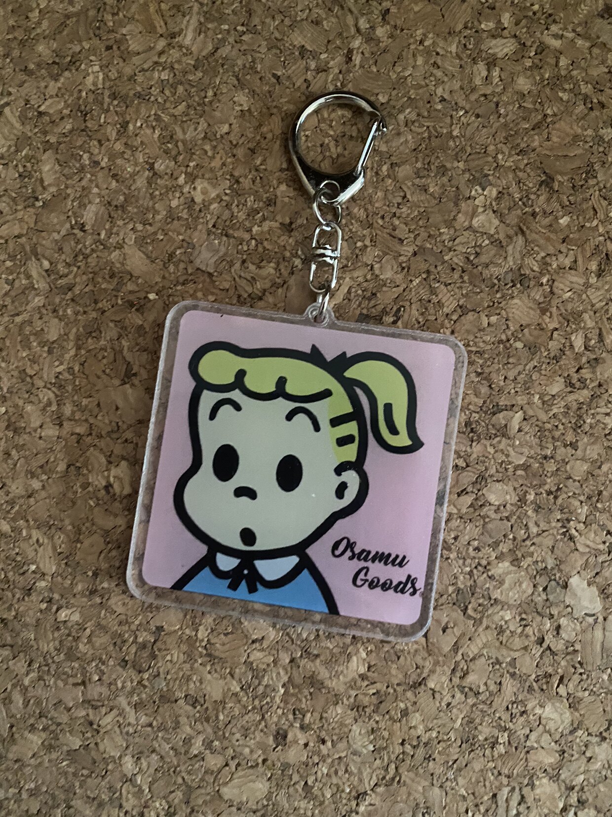 Export Japan Osamu Original Tian cured little girl's key buckle pendant