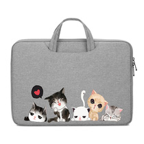 Laptop bag 13 3 inch inner bag 14 inch Huawei 15 6 Lenovo shockproof cute print female