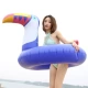Vòng bơi dứa dày siêu lớn chim hồng hạc trưởng thành nữ dưới cánh tay bơm hơi nổi vòng lưới màu đỏ vòng bơi nước phao cứu sinh - Cao su nổi