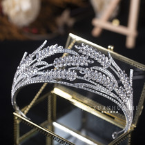 Golden diamond bride 2020 exhibition new net red wedding crown and makeup photography sample accessories 18-year-old bar mitzvah