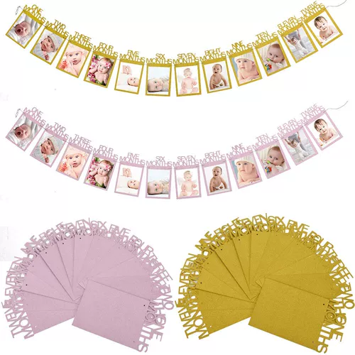 Детская фотография, фоторамка, памятный солнечный свет, 12 мес.