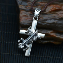 Sterling silver pendant pendant 925 sterling silver gecko cross pendant pendant pendant