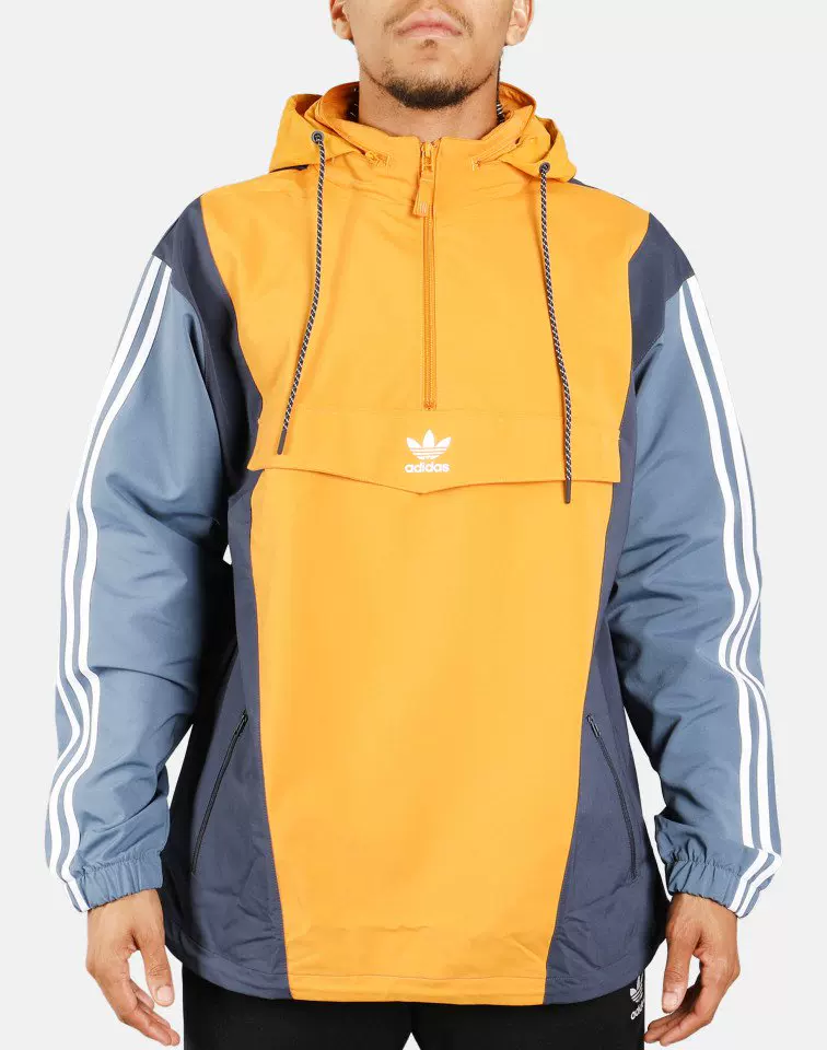 Adidas штатив Блок Анорак ветрозащитная мужская куртка тренч BS4504