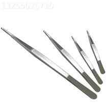 Tweezers stainless steel round head tweezers with teeth tweezers tool tweezers gardening aquatic plants tweezers dressing tweezers