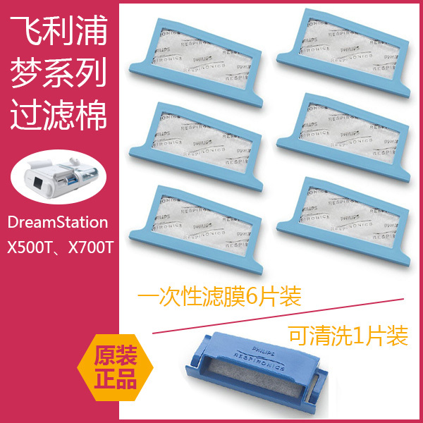 Original Imported Philips Dream Ds Series X500/X700T Respirator Machine Air Filter Cotton Filter Membrane