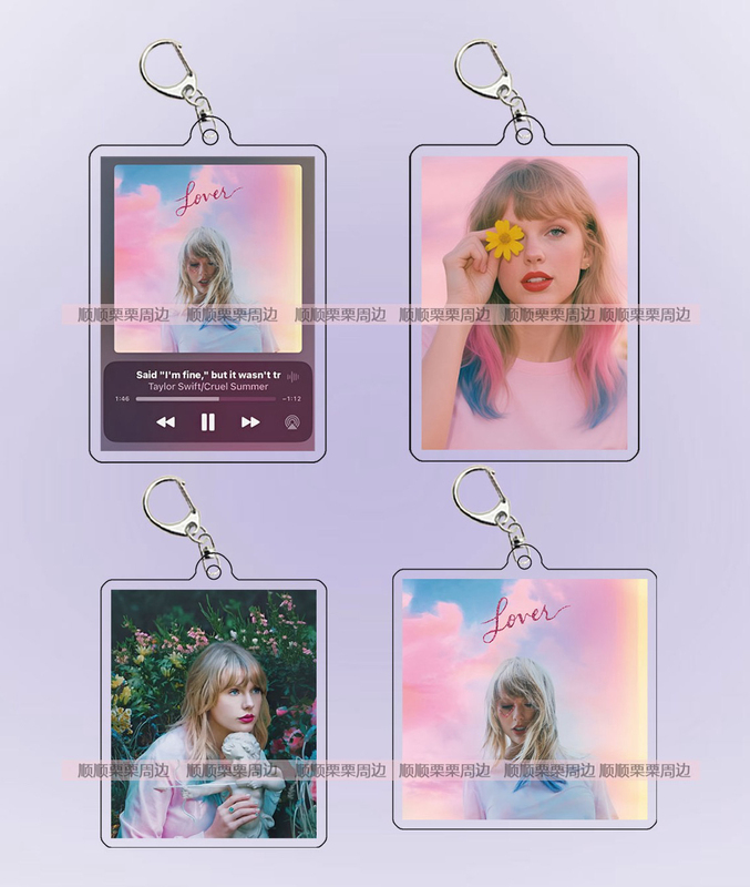 Taylor Swift Concert Merchandise Keychain Taylor Lover Acrylic Album Pendant