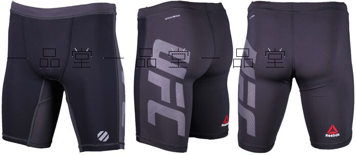 Mma Ufc Reebok Authentic Ultimate Fighting Competition Training Quick-Dry Tight-Fitting Muscle Shorts Base Layer Mma Ufc Reebok Authentic Ultimate Fighting Competition Training Quick-Dry Tight-Fitting Muscle Shorts Base Layer