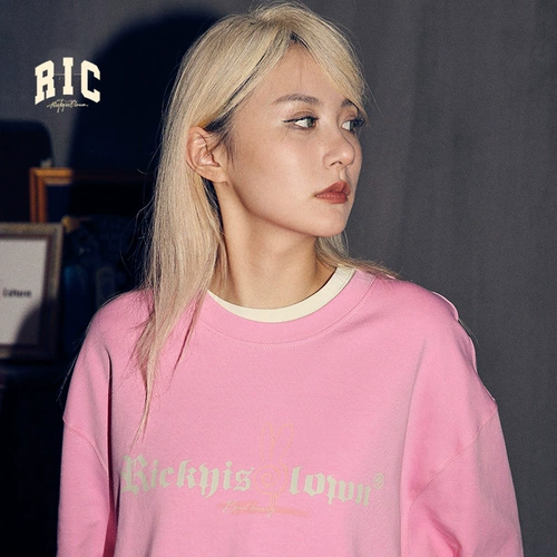 RickyisClown Базовый приятный телу лонгслив, осенний, свободный крой