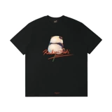 RickyiSclownric Clown Heavy Panda Panda Short -sleeed T -Fork Male Loak Casual Par