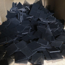 Manufacturer processes and customizes electrophoretic black honeycomb mesh spotlight anti-glare grille downlight LED honeycomb mesh