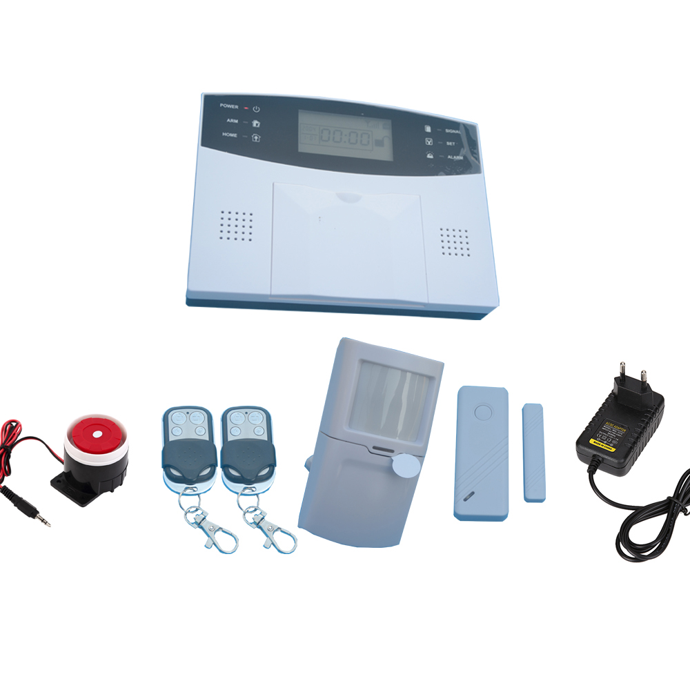 Wired GSM burglar alarm Host SIM siren Home anti-theft host