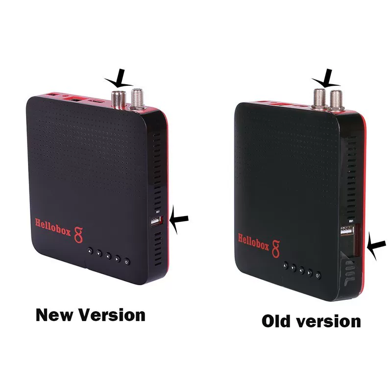 Приемник спутникового ТВ HelloBox 8 DVB-T2 / S2 / S2X с тюнером ТВ