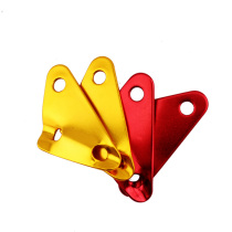 Triangle aluminum alloy anti-slip buckle wind rope buckle adjustment buckle Umbrella rope buckle Tent sky curtain rope accessories Medium