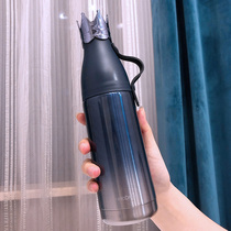 Heat-preserving water cup bottle girl heart creative portable small and simple Forest student male super cute ins Crown Cup