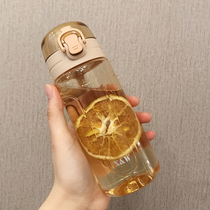 Creative Nordic simple Tritan plastic space Cup for men and women students portable high temperature resistant fresh water Cup