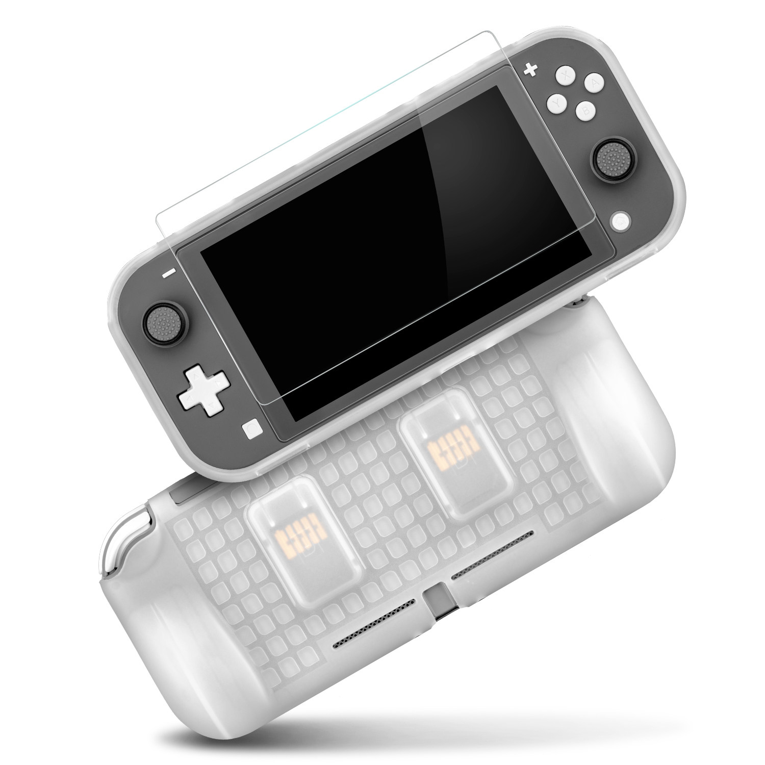 (NiTHO) DURABLE NINTENDO SWITCH LITE Protective Casing Softshell NS Rocking Lever Cap 9H Steel Chemical Film