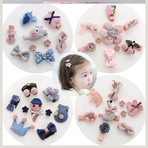 vv child headgear baby hair accessories female baby baby hair less princess hair card girl infant Korean version of combination