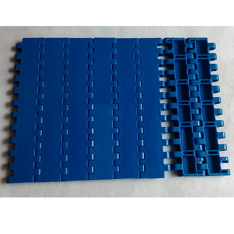 QNB plastic mesh with food grade modular conveyor belt flat anti-slip type plastic mesh chain 25 4 conveying chain plate