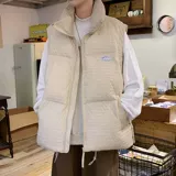 Очень большой японский демисезонный жилет с пухом подходит для мужчин и женщин, пуховик для отдыха, куртка, большой размер