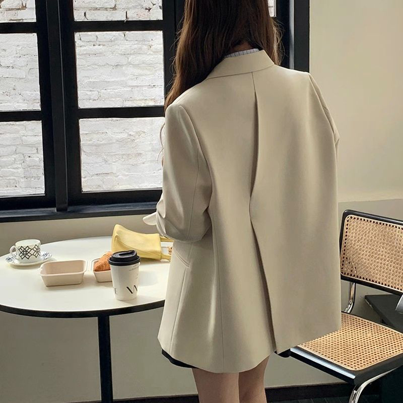 Extra Large Size 150kg High-End Elegant Suit Jacket for Women Autumn and Winter Korean Style Loose Casual Versatile Cardigan Suit