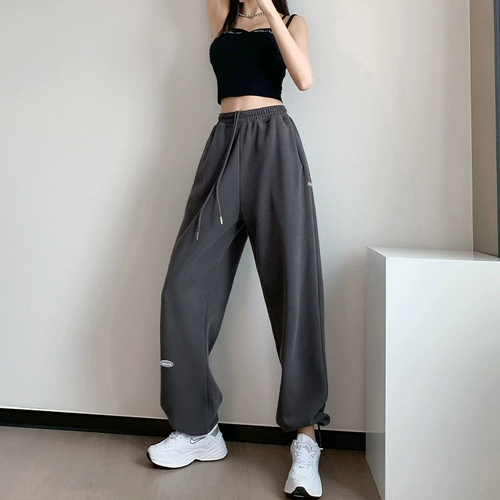 Очень большие флисовые осенние тонкие штаны, большой размер, оверсайз, свободный крой